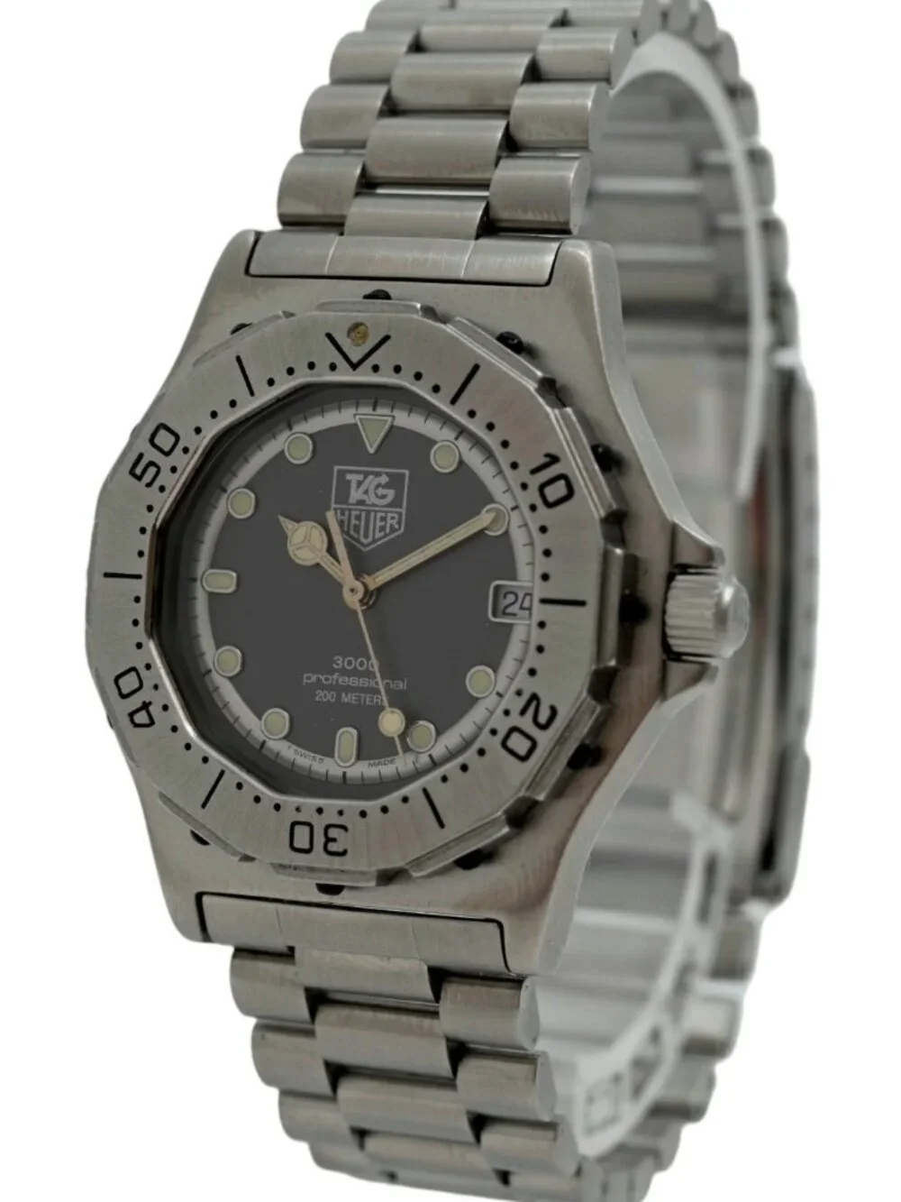 Tag Heuer 35mm Midsize Professional 3000 Series Vintage Dive Watch Ref: 932.213!